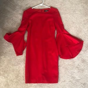 Red lulus dress
